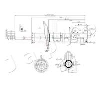 JAPKO MJ00159 Ammortizzatore per LANCIA