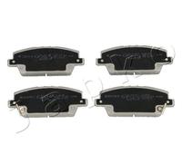 JAPKO Pastiglie Freno Bremsbelegsatz Frontale per Honda Civic VIII Hatchback