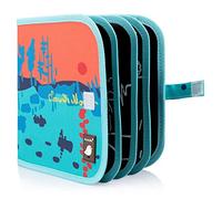 Jaq Jaq Bird CCB-MT Color It & Go Libro Cancellabile, 8" x 8", Multicolore (Monet)