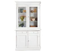 JAQUELINE - credenza con vetrina in legno massello