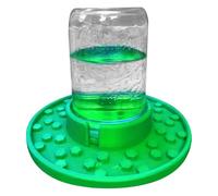 Jar Bee Feeder - Hive Entrance Watering Cup for Thirsty Pollinators | Reusable Sugar Water Station for Honeybee Hydration, Outdoor Beekeeping Equipment for Backyard Garden Apiaries