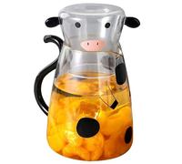Jar Cow Glass Water - Gioca Acqua Gioco Accanto al Letto Con Una Tazza, Jug Game Night Of Trasparente Cooking Cooking Cooking With Glass, Jug E Game