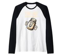 Jar ha Un Nome Mason Cartoon Humor Maglia con Maniche Raglan