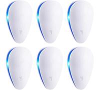JAR HEADS Ultrasonic Pest Repeller(4 Pack), Electronic Mouse Repeller Plug in Bug Repellent for Control Mice, Mosquitoes, Spiders, Cockroaches, Ants, Bugs, Fleas, Harmless to Pets and Human