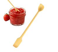 Jar Scraper - Silicone Jar Spatula | Butter Spreader, doppia testa Scraper & Spreader Non-Stick Food-Grade Silicone Butter Spatula For Cooking, Baking, Mixing and Jam Scooping