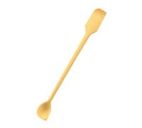 Jar Scraper Spatula - Double-Headed Silicone Spoon, Butter Spreader and Baking Kitchen Gadget | Non-Stick Double-Ended Silicone Spatula for Cake, Bread, Cream, Jam, Condiments, Reusable Household Tool