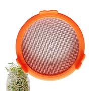 Jar Sprout, coperchio per lattine - vasetti per conserve a bocca larga in acciaio inox, set germinazione, ciotola per acqua, germogli di fagioli, semi di broccoli, medica, insalata