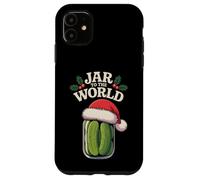 Jar To The World Holly Holiday Pun - Divertente sottaceto natalizio Custodia per iPhone 11
