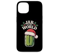 Jar To The World Holly Holiday Pun - Divertente sottaceto natalizio Custodia per iPhone 13