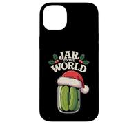 Jar To The World Holly Holiday Pun - Divertente sottaceto natalizio Custodia per iPhone 14 Plus