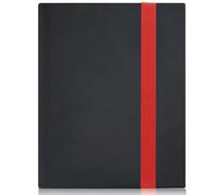 JARAGAR - Raccoglitore per carte collezionabili, 9 tasche, 540 carte con elastico, per riporre carte da scambio, album di carte da calcio, 30 pagine
