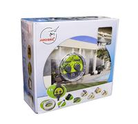 Jardibric - Kit nebulizzatore Fisso Completo - Nebulizzatore - 10 m di Tubo, temporizzatore, Filtro, connettore, spurgo e 16 Fascette per Una freschezza istantanea nel Vostro Spazio Esterno.