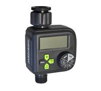 Jardibric - Programmatore di irrigazione digitale con 36 partenze programmabili, funzione manuale e scarico - Portata 1320 l/h - Pressione 0,5-8 bar - Frequenza 6h a 7 giorni, Durata 1 min a 4 ore