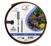 Jardibric - Tubo poroso marrone Ø4 x 6 10 m - Portata a 1 bar di pressione 3,9 l/h al metro lineare - Irrigazione ecologica e uniforme per le vostre piante e i vostri giardini massicci.