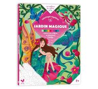 Jardin magique: Colorie les chiffre et découvre l'image
