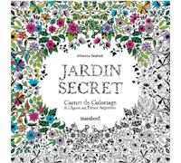 Jardin secret: Carnet de coloriage & chasse au trésor antistress: 31612