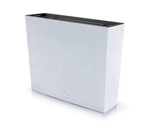 Jardinera per caso di balcone, dimensioni (mm) 580x180x498, colore bianco