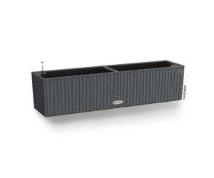 Jardiniere - Cottage Balconera 80 - Kit completo - Granito - 12L - LECHUZA