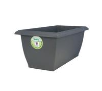 Jardinière Rectangolare Riviera Evolution Grigia 80x40x32 cm 64 L