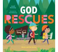 Jared Kennedy God Rescues (Libro di cartone) Beginner's Gospel Story Book