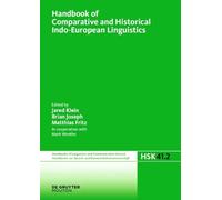 Jared Klein Handbook of Comparative and Historical Indo-Europ (Copertina rigida)