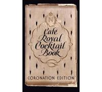 Jared McDaniel Brown Cafe Royal Cocktail Book (Tascabile)