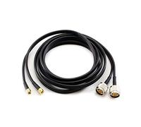 JARFT - Cavo antenna coassiale LTE, 5 m, Twin/Dual, spina N su spina SMA
