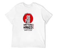 jargon Hattori Hanzo Sword And Sushi T-Shirt Bill Kill Movie 100% Retro Gift White XL