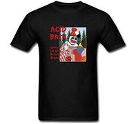 jargon Men's Acid Bath When The Kite String Pops Short Sleeve T-Shirt Black M