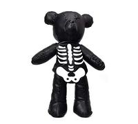 JARMAY Goth Skeleton Bear Backpack One Eyes Cute Harajuku Kawaii Bags Punk Style Skull Bags Designer Fashion Backpacks, for School Life Work,Nero