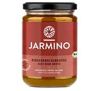 JARMINO brodo biologico di ossa da bovini / brodo da bovini da pascolo / collagene naturale e acido ialuronico / bone broth (12 x 350 ml)