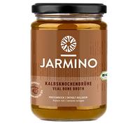 JARMINO brodo biologico di ossa di vitello (6x 350ml) | collagene naturale e acido ialuronico | organico e puro | Bevanda salutare o come base per zuppe e salse