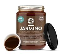 JARMINO Brodo di Ossa Biologico Concentrato, Bone Broth di Manzo da Allevamento al Pascolo e Nutrito a Erba, Brodo Liquido con Collagene Tipi 1 2 3, Keto Paleo AIP, Halal, 440 g, 44 Porzioni
