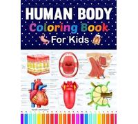 Jarniczell Publication Human Body Coloring Book For Kids (Tascabile)