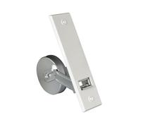 jarolift Avvolgitore da Incasso per Cinghia di Tapparelle, incl. Placca Copriavvolgitore in Plastica, Distanza tra i Fori 160 mm, Bianco