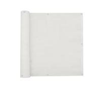 jarolift Copertura per Balcone Traspirante, Telo di Rivestimento Frangivista Protezione Solare Frangivento, 300 x 75 cm, Bianco Crema