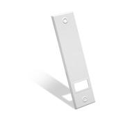 jarolift Placca Copriavvolgitore in Plastica, Distanza tra i Fori 186 mm, Bianco