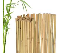 jarolift Premium Arella Canniccio in Bambù Recinzione di Canne Resistente Frangivista, 80 x 300 cm, Natura