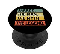 Jarred L'uomo Il mito La leggenda divertente citazione personalizzata PopSockets PopGrip Adesivo