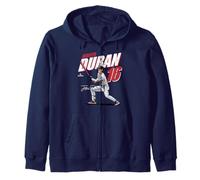 Jarren Duran | Giocatori di Baseball MLB Boston | MLBJDU204M Felpa con Cappuccio