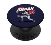Jarren Duran | Giocatori di baseball MLB Boston | MLBJDU204M PopSockets PopGrip Adesivo
