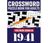 Jarrett S C Bowie Publication Crossword Puzzle Book For Adults (Tascabile)