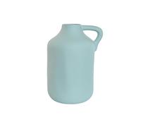 JARRON GRES 36X31X48 ASA ARTESANAL AZUL CELESTE