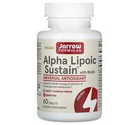 Jarrow Formulas Alpha Lipoic Sustain con biotina 300 mg 60 compresse