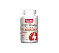 Jarrow Formulas Arginina-Citrullina Sustain, 120 compresse Aminoacidi in compresse a rilascio prolungato, integratore alimentare