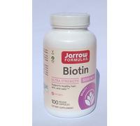 Jarrow Formulas Biotina, 5.000 mcg, 100 capsule vegetali