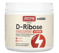Jarrow Formulas, D-Ribosio in polvere, D-ribosio in polvere, 200 g