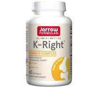 Jarrow Formulas K-Right, Vitamine K + D3 2000 UI - 60 capsule