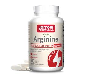 Jarrow Formulas L-Arginina 1000mg, 100 tabs