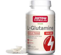 Jarrow Formulas L-Glutamine Powder 100 Tablets